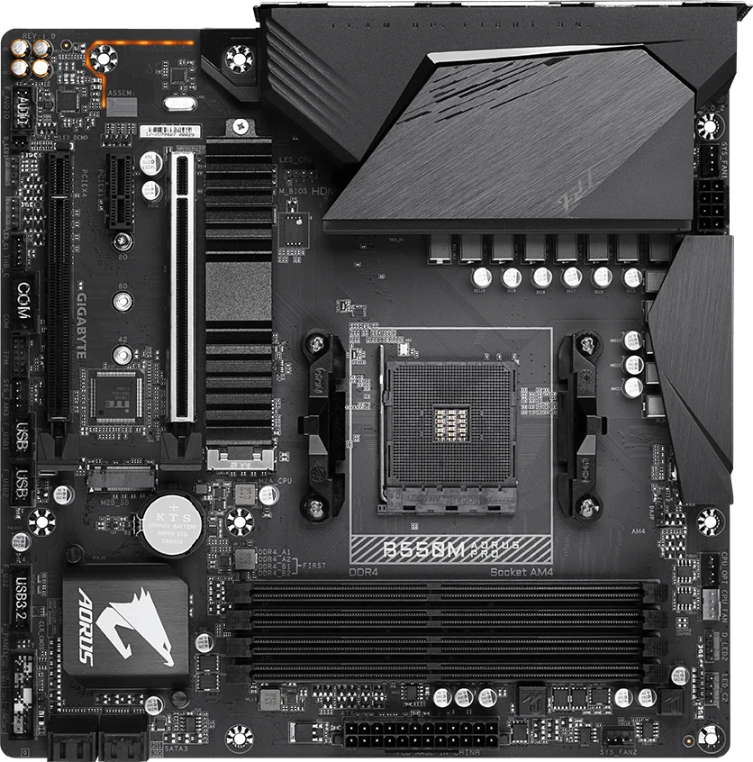 Gigabyte B550M AORUS PRO (Rev. 1.0)